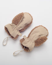 Sherpa Mittens - Benji Appliqué