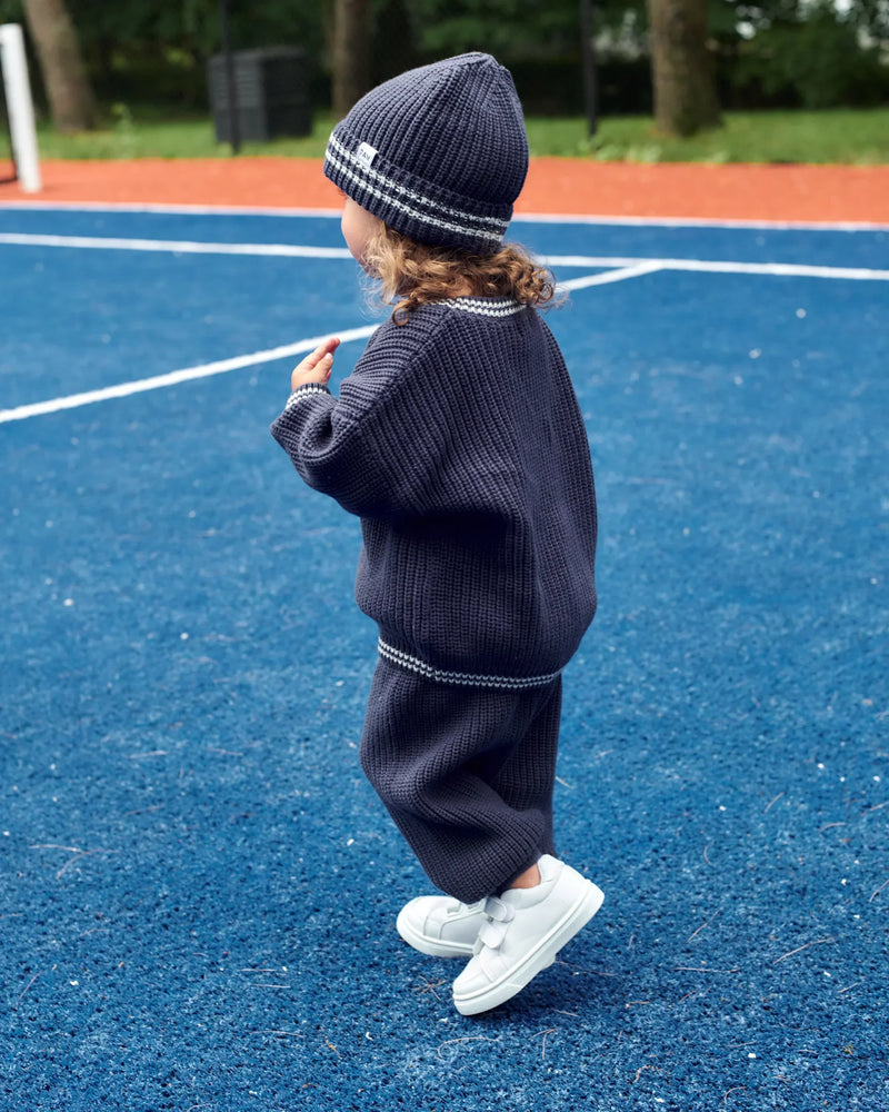 7AM - Boxy Sweater - Chunky Tennis