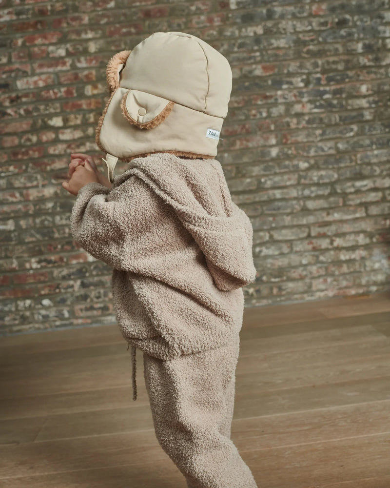7AM Enfant - Zip Up Hoodie - Fuzzy