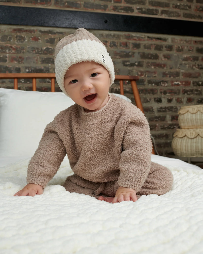 7AM - Boxy Sweater - Fuzzy