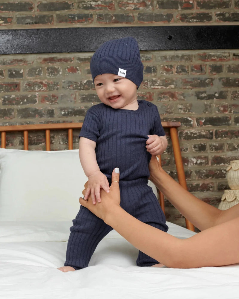 7AM - Cotton Beanie - Ribbed