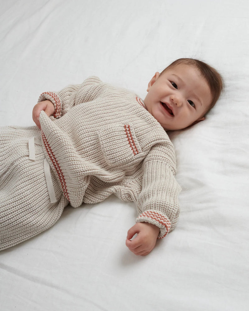 7AM - Boxy Sweater - Chunky Tennis