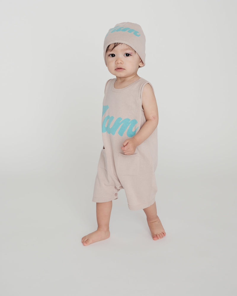 7AM - Logo Boxy Romper