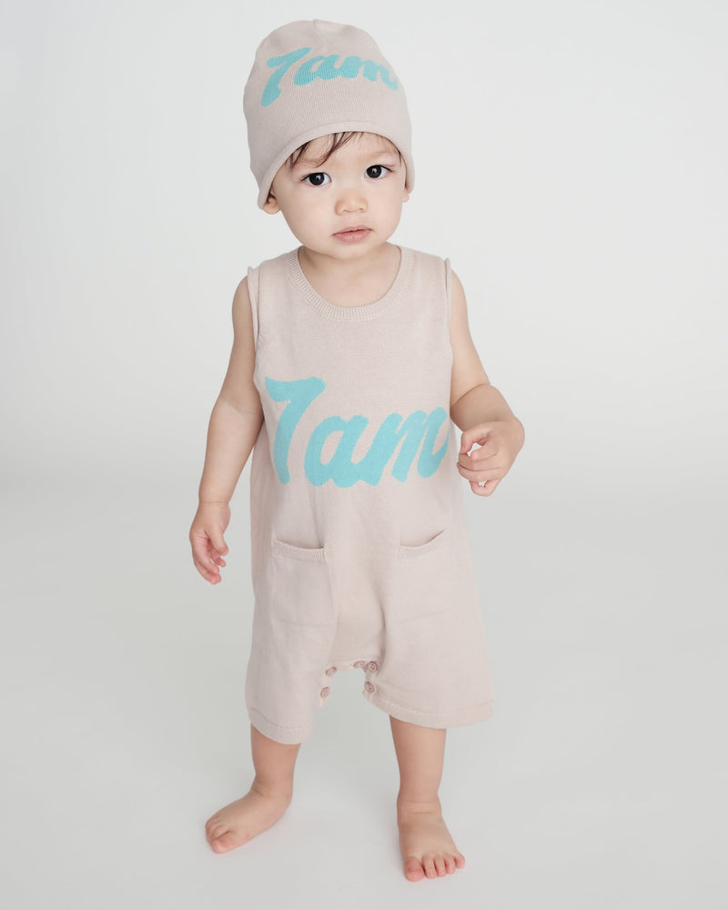 7AM - Logo Boxy Romper