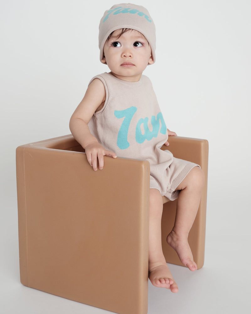 7AM - Logo Boxy Romper