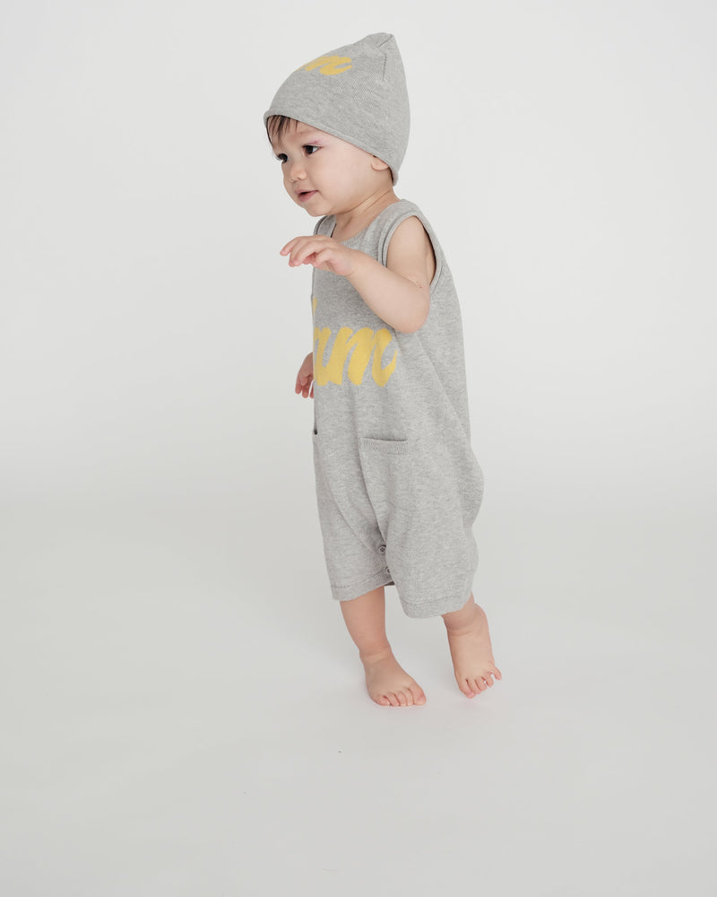 7AM - Logo Boxy Romper