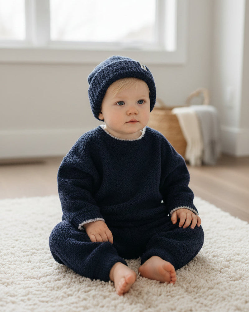 7AM - Boxy Sweater - Fuzzy