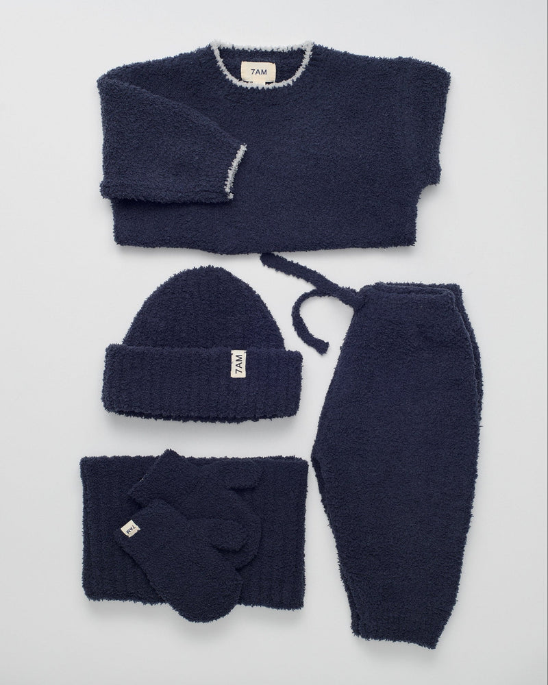 7AM - Ribbed Beanie - Fuzzy