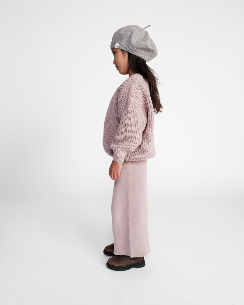 7AM - Ribbed Wide Pants - Chunky