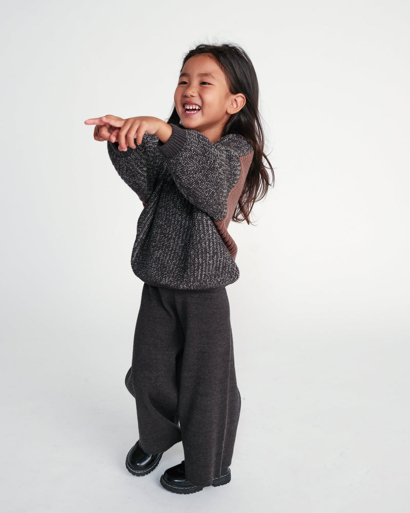 7AM - Ribbed Wide Pants - Chunky