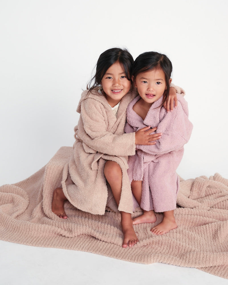 7AM - Cushy Ribbed Blanket - Fuzzy