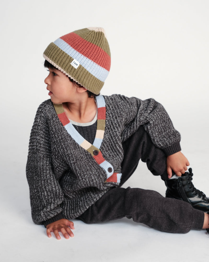 7AM - Beanie Stripe - Chunky