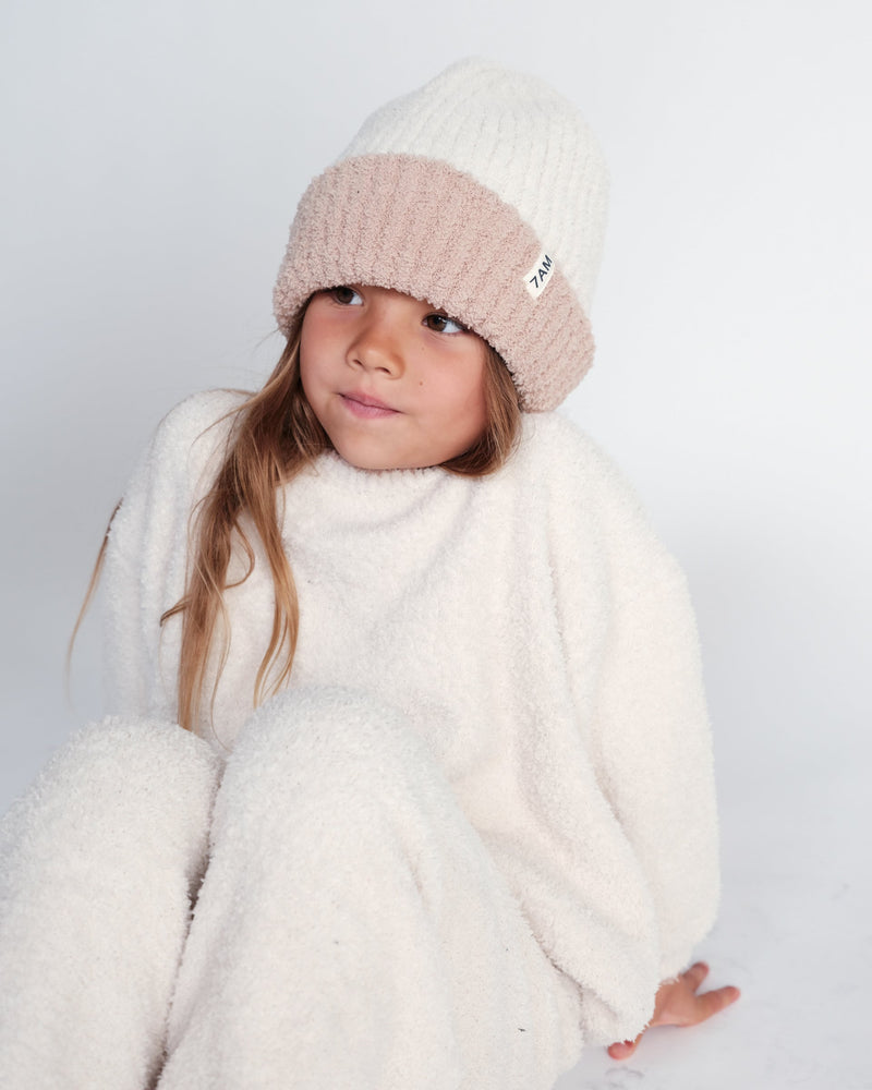 7AM - Boxy Sweater - Fuzzy