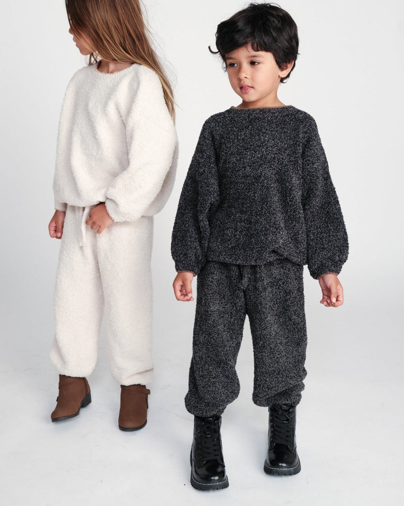 7AM - Boxy Sweater - Fuzzy