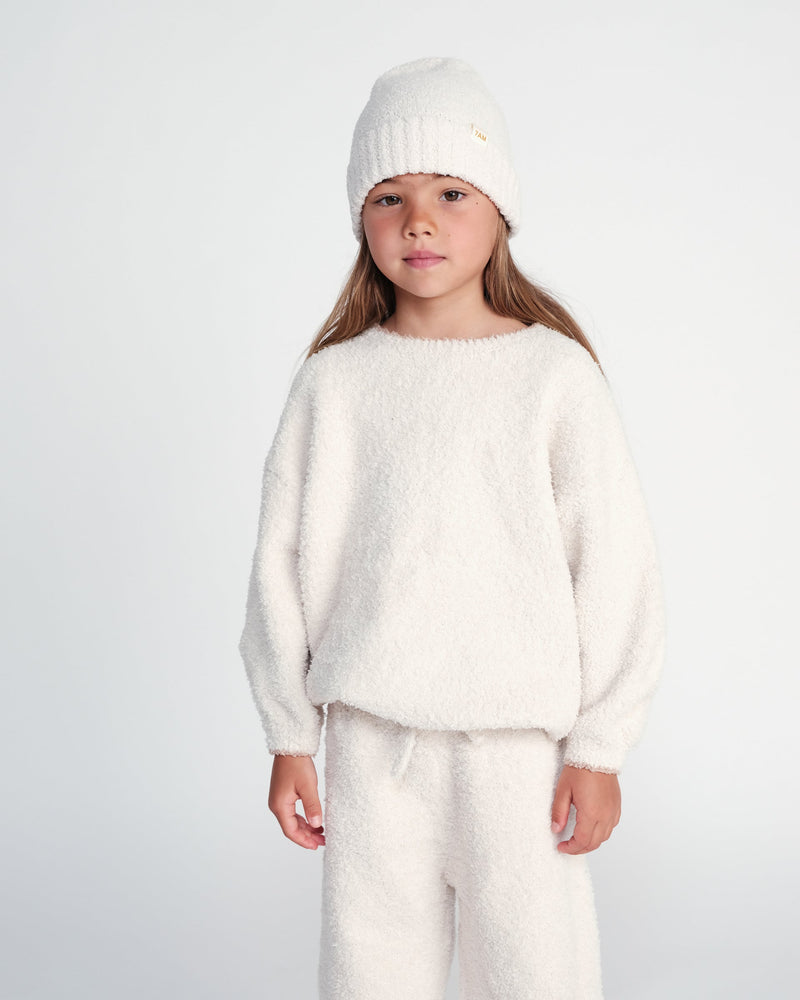 7AM - Boxy Sweater - Fuzzy