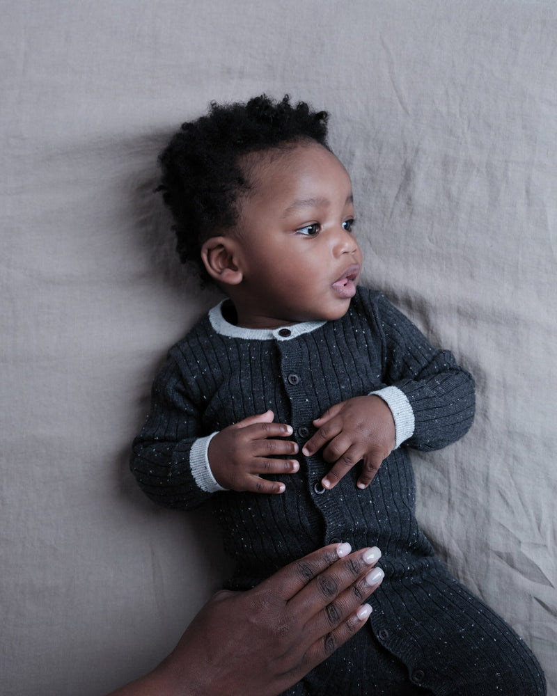 7AM Enfant - Long Sleeve Jumpsuit No Footie - Hug Me