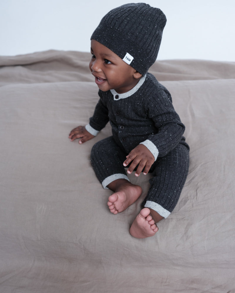 7AM Enfant - Long Sleeve Jumpsuit No Footie - Hug Me