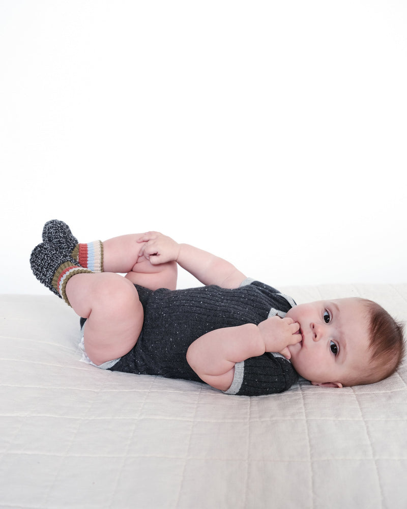 7AM Enfant - Short Sleeve Bodysuit - Hug Me