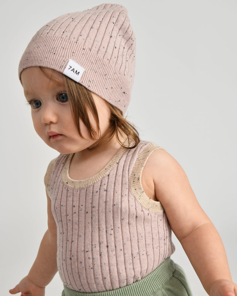 7AM - Cotton Beanie - Ribbed