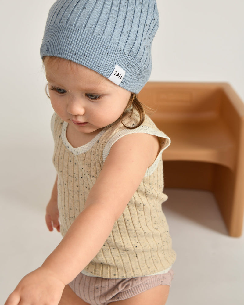7AM - Cotton Beanie - Ribbed