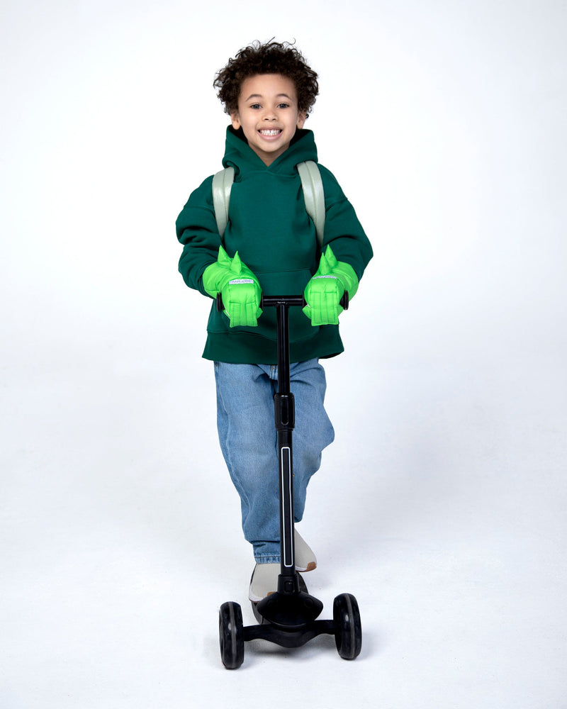 7AM Enfant - Kids Scooter Warmmuffs - Dino