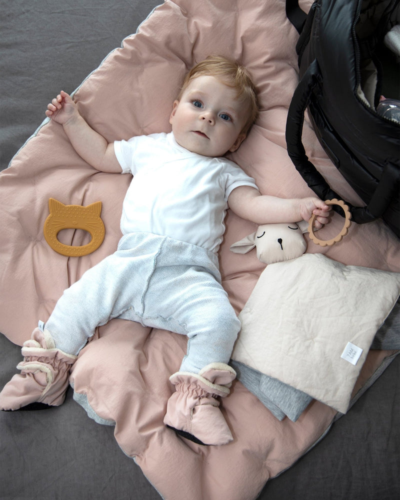 7AM - Baby Bootie Slippers - Airy Cameo 6 - 12M