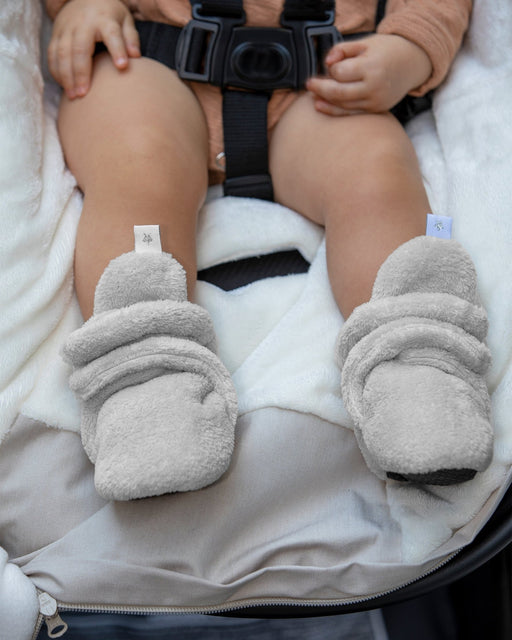 7AM - Baby Booties - Plush | Cozy Soft Booties for Infants and Toddlers Mother & Baby Pearl 0 - 3M
