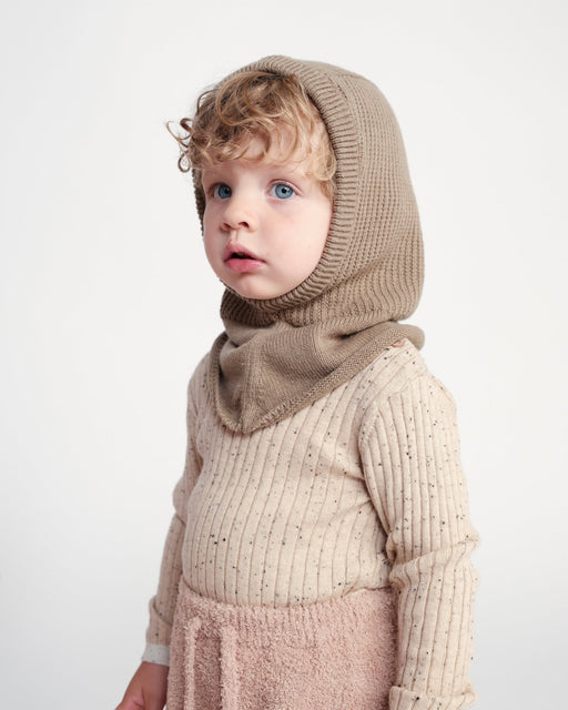 7AM - Balaclava Chunky | Kids Knit Balaclava Winter Hat Cold - Weather Warmth Mother & Baby Olive