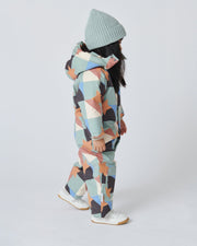 7AM - Beanie - Chunky Mother & Baby Ash Rose 0 - 6M