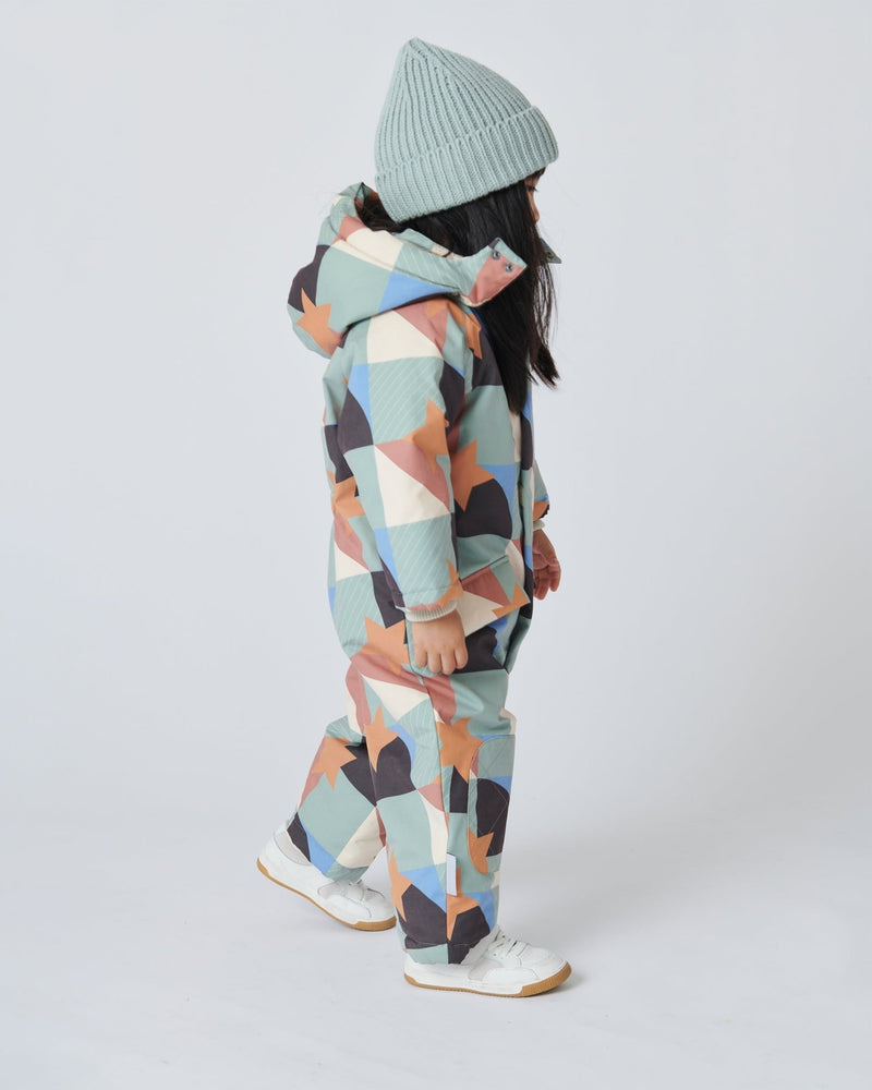 7AM - Beanie - Chunky Mother & Baby Ash Rose 0 - 6M