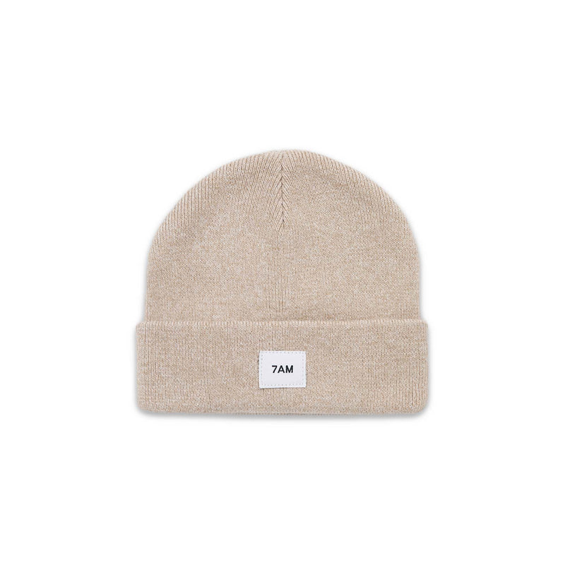 7AM - Beanie - Chunky Mother & Baby Ash Rose One Size Adult