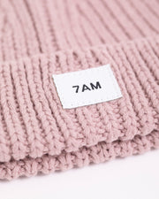 7AM - Beanie - Chunky Mother & Baby Mirage 0 - 6M