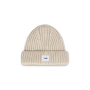 7AM - Beanie - Chunky Mother & Baby Sand 0 - 6M