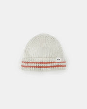 7AM - Beanie - Chunky Tennis | Knit Beanie Collection for Babies and Kids Mother & Baby Ecru, Terracotta 0 - 6M