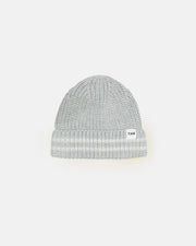 7AM - Beanie - Chunky Tennis | Knit Beanie Collection for Babies and Kids Mother & Baby Pearl Grey Ecru 0 - 6M