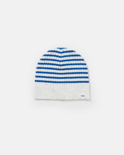7AM - Beanie Marinière - Ribbed | Baby Knit Hat Collection for Infants and Toddlers, Soft Apparel & Accessories 0 - 6M