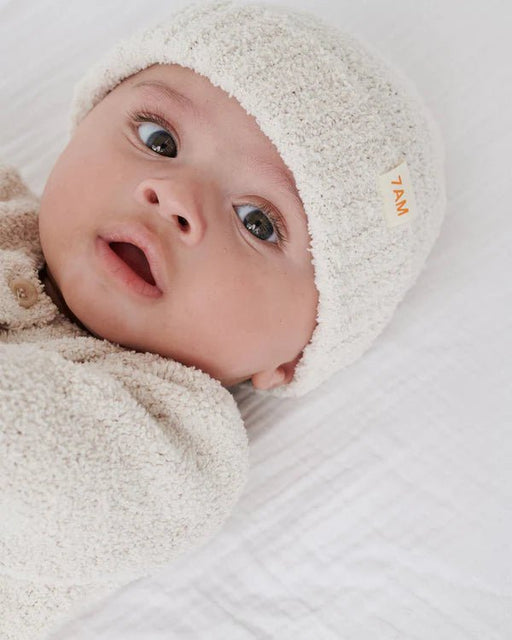 7AM - Beanies - set of 2 - Ash Rose, Ecru - Kids 2T - 6Y Mother & Baby