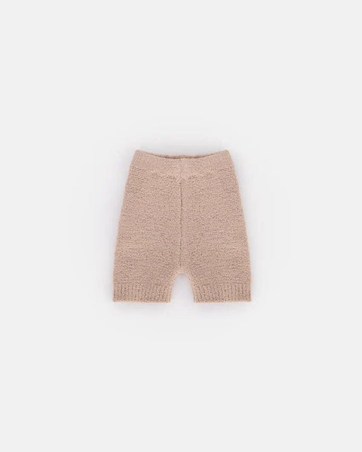 7AM - Biker Shorts - Fuzzy Mother & Baby Pecan 0 - 3M