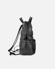 7AM - BK718 Diaper Backpack | Black Luggage & Bags