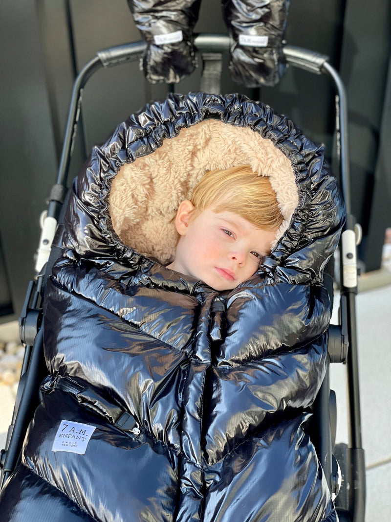 7AM - Blanket 212 evolution - Polar Mother & Baby Black Polar