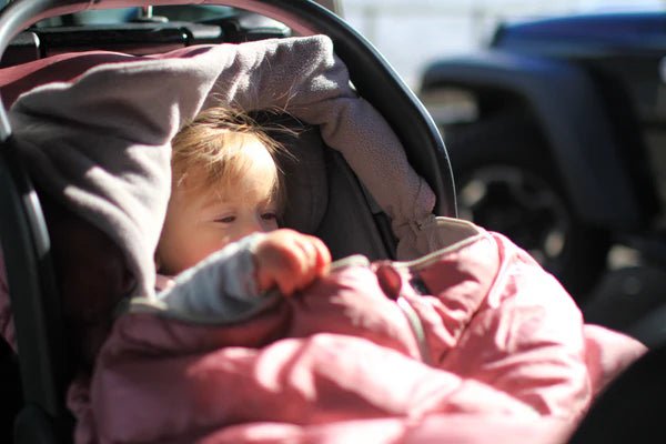 7AM - Car Seat Cocoon - Metallic Lilac - 0 - 12M Mother & Baby