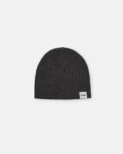 7AM - Cotton Beanie Mother & Baby Black Melange 0 - 6M