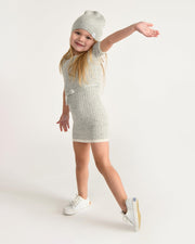 7AM - Cotton Beanie Mother & Baby Heather Grey 0 - 6M