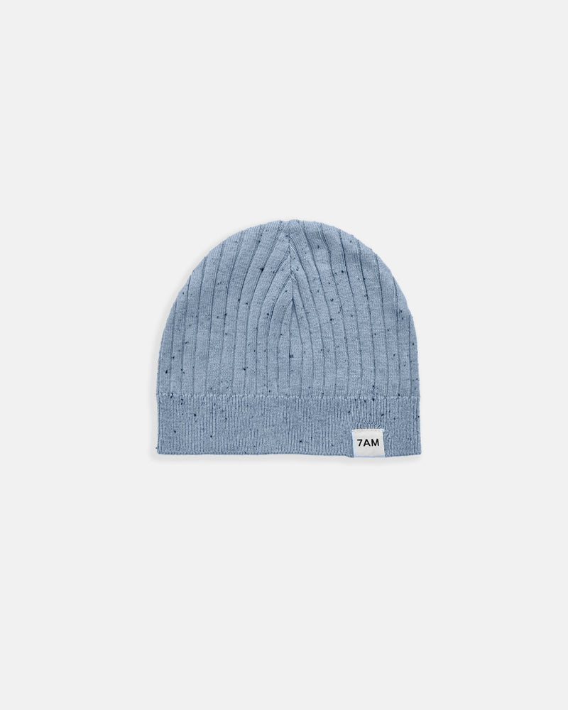 7AM - Cotton Beanie Mother & Baby Lake Blue 18 - 24M
