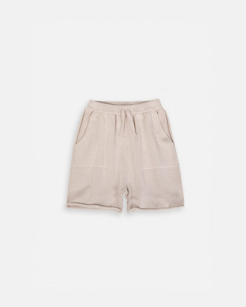 7AM - Cotton Slouchy Shorts | Baby & Toddler Shorts Apparel & Accessories Oat 6 - 12M