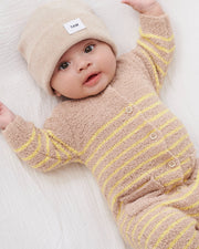7AM - Heather Beanie Mother & Baby Aqua 0 - 6M
