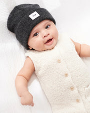 7AM - Heather Beanie Mother & Baby Aqua 0 - 6M