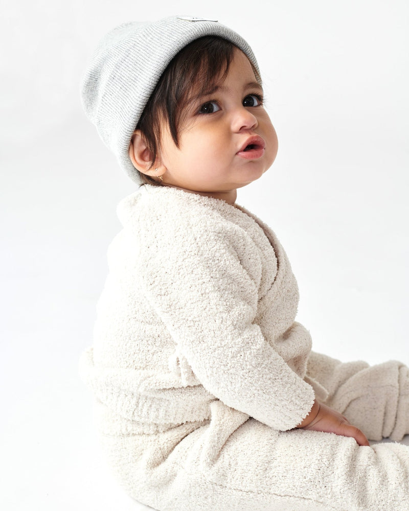 7AM - Heather Beanie Mother & Baby Aqua 0 - 6M