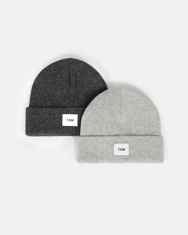 7AM - Heather Beanie Mother & Baby Aqua 0 - 6M