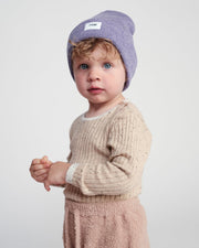 7AM - Heather Beanie Mother & Baby Aqua 0 - 6M